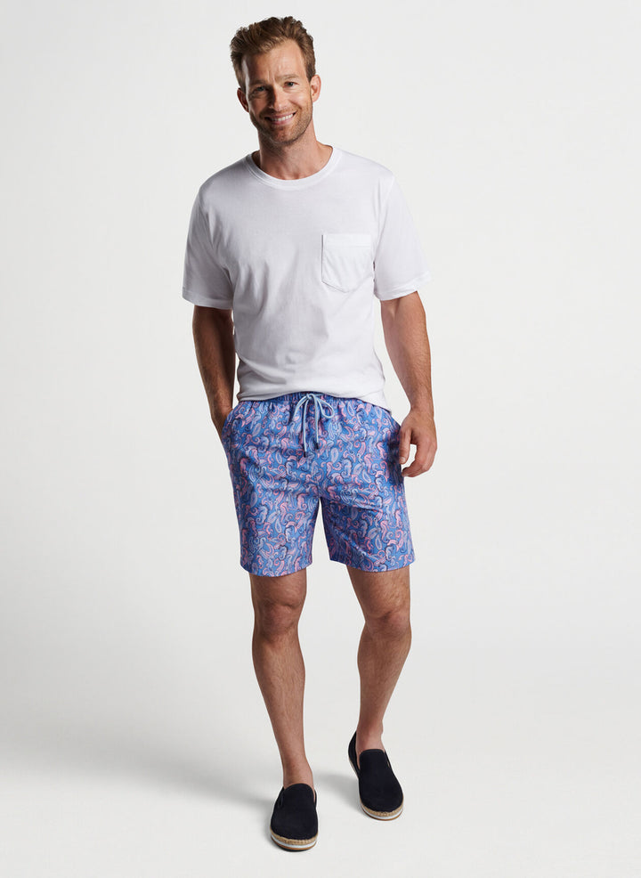 Seahorse Paisley Swim Trunk