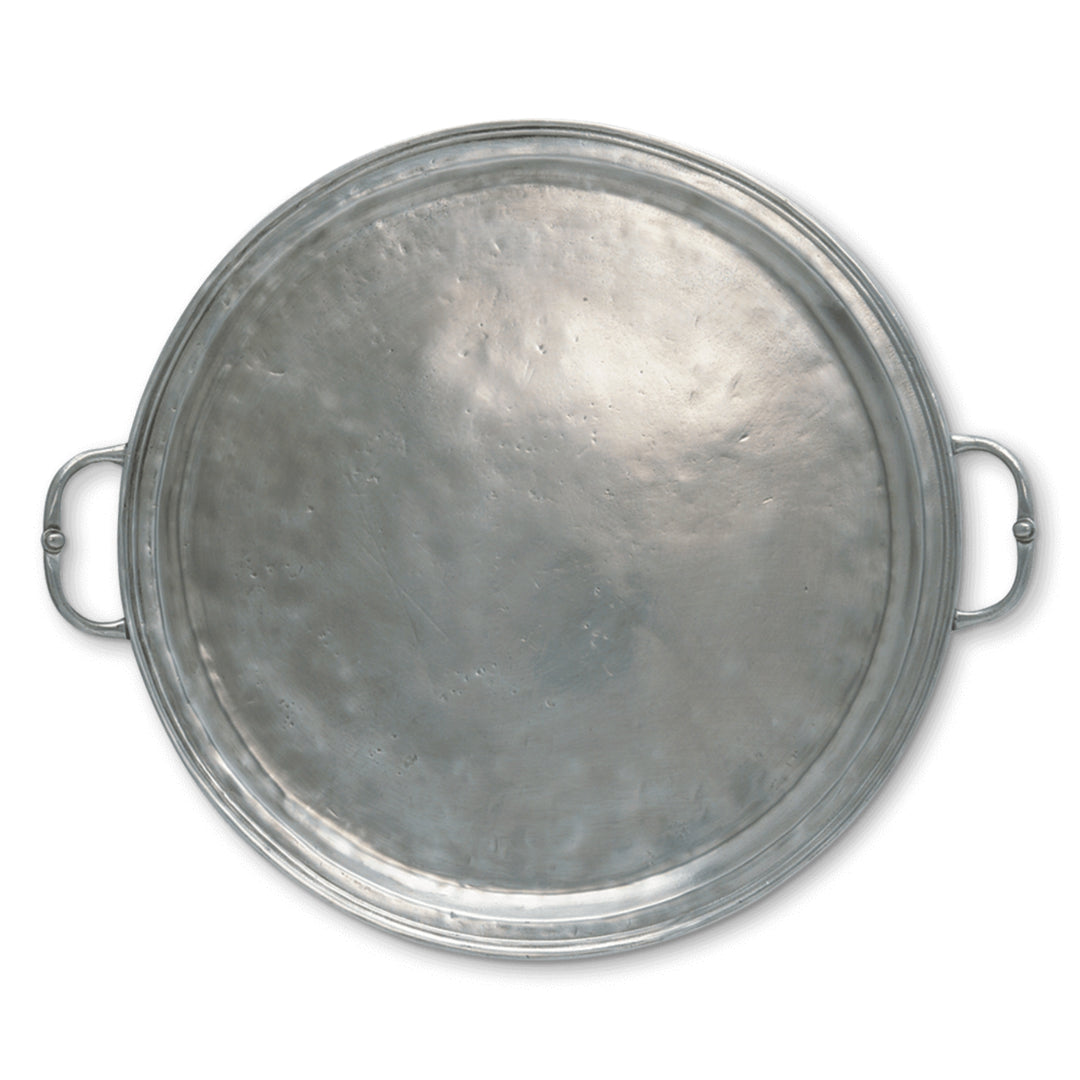 Match Round Tray with Handles