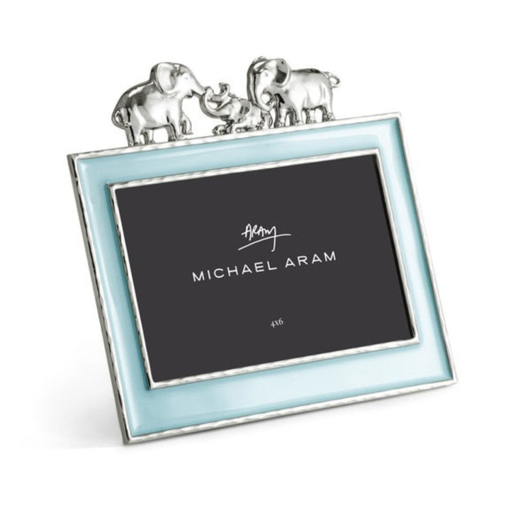 Michael Aram Elephant Frame Blue 4x6 