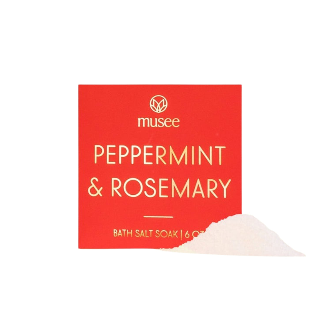 Musee Peppermint & Rosemary Mini Salt Soak