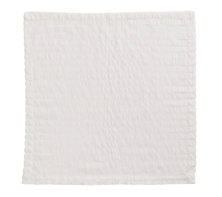 Seersucker Napkin in White