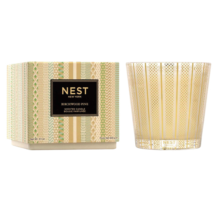 Nest Fragrances Birchwood Pine Three Wick Candle 21.1oz