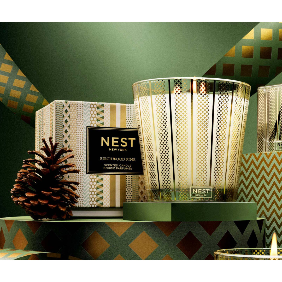 Nest Fragrances Birchwood Pine Three Wick Candle 21.1oz