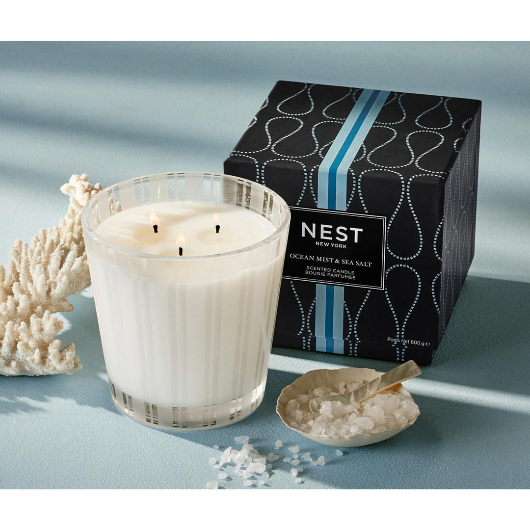 Nest Fragrances Nest 3-Wick Candle Ocean Mist & Sea Salt