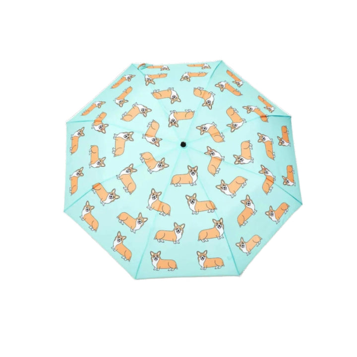 Corgi Mint Umbrella