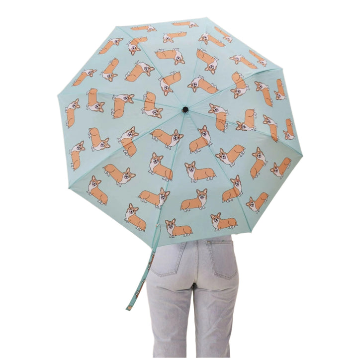 Corgi Mint Umbrella