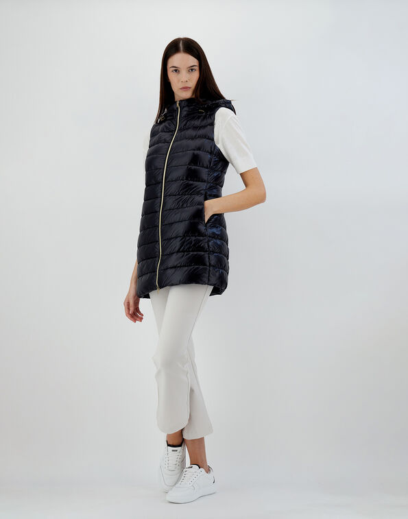 Iconico “Serena” Nylon Ultralight Long Vest