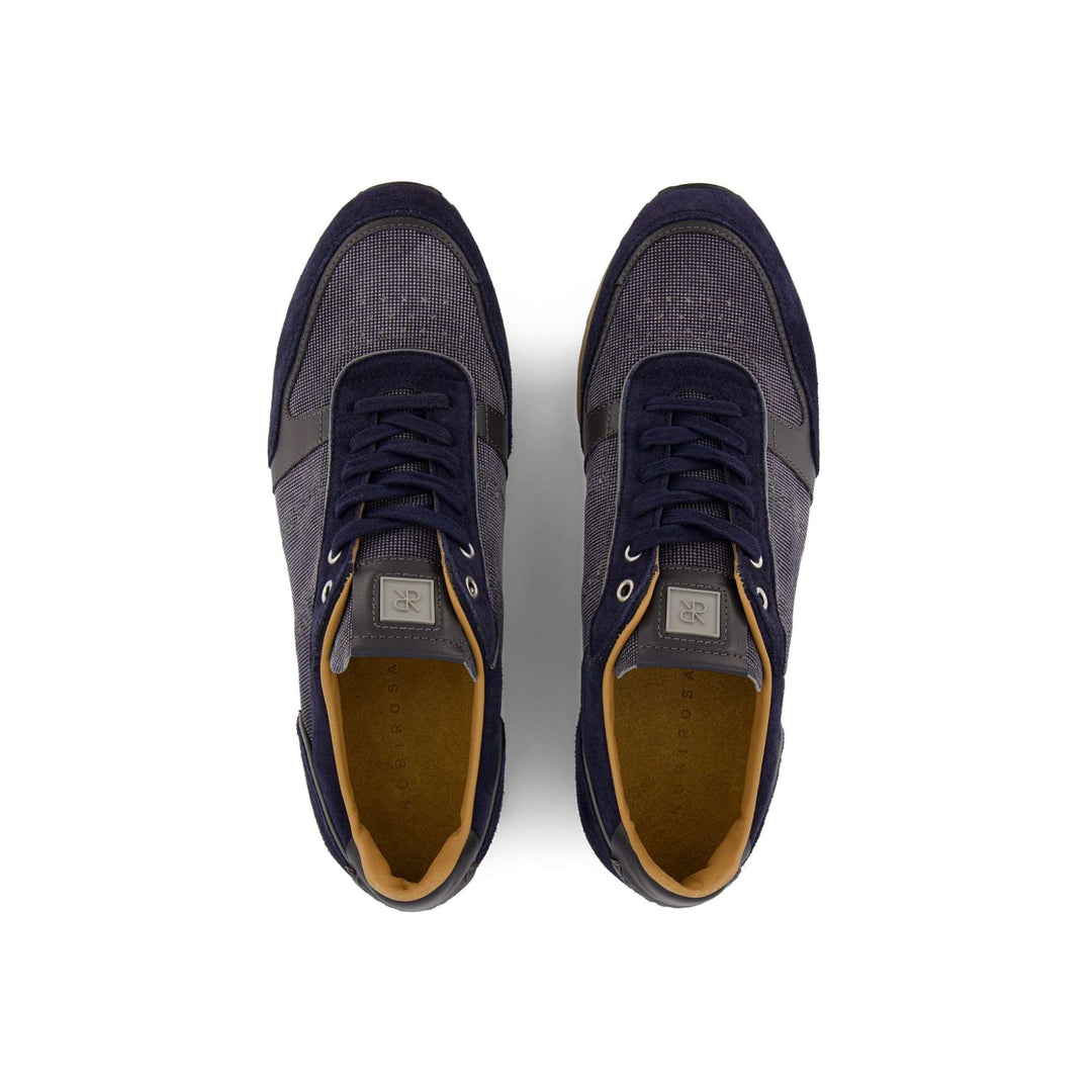 Joan grey men's leather sneakers