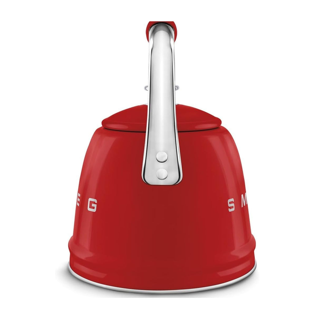 SMEG 50's Whistling Kettle in Red