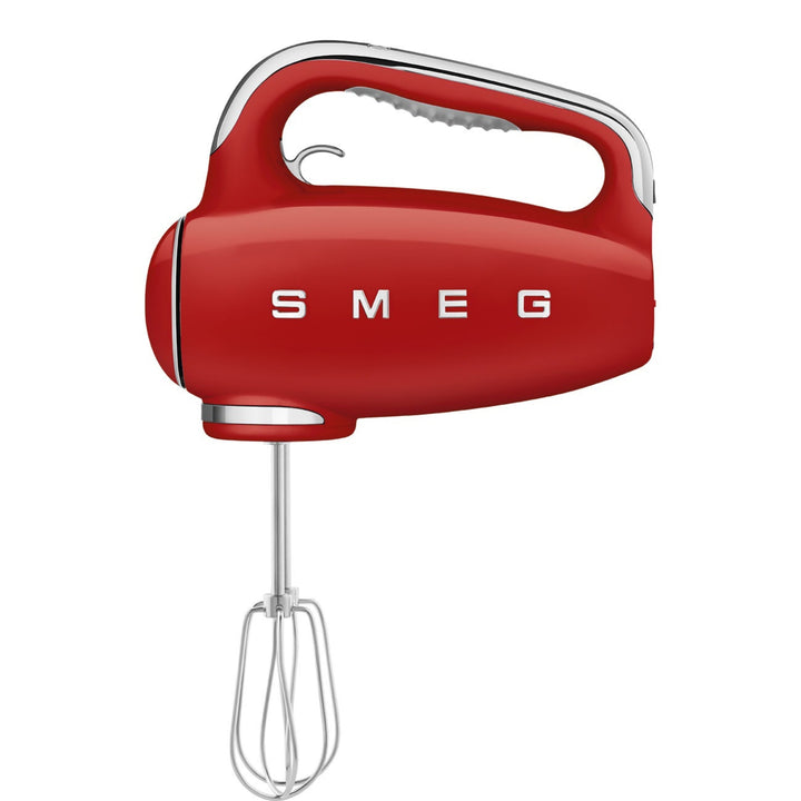 SMEG 9 Speed Hand Mixer Red