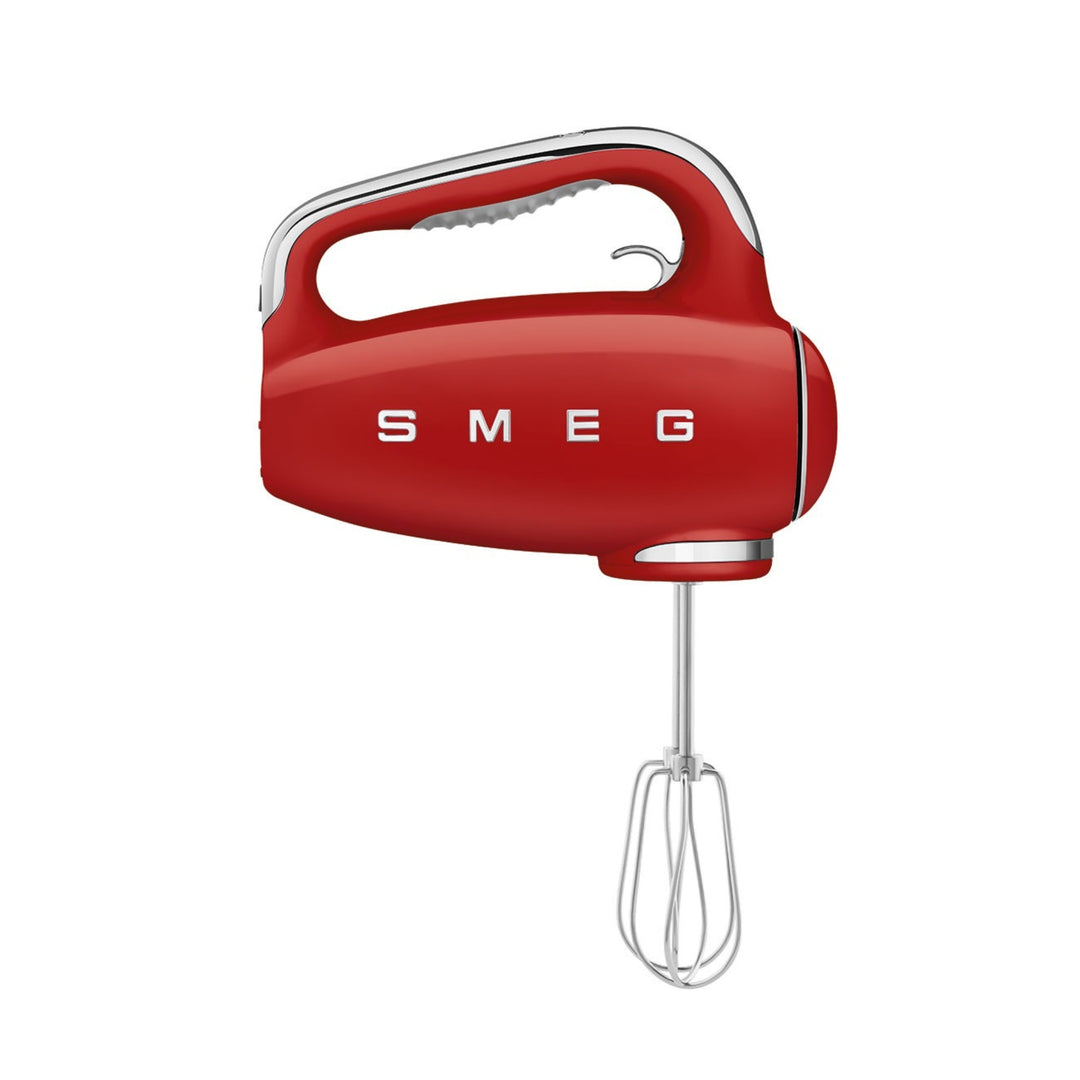 SMEG 9 Speed Hand Mixer Red