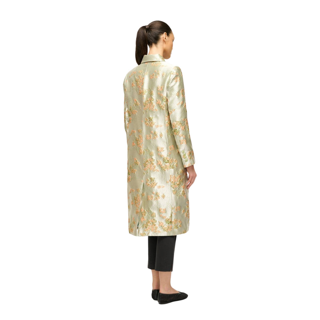 ANTOINETTE COAT in METALLIC BLOOM