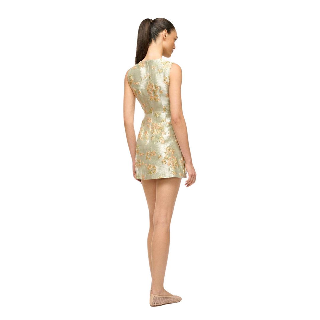 GARDEN DRESS in METALLIC BLOOM