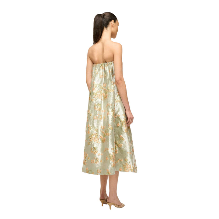 KENNEDY DRESS in METALLIC BLOOM