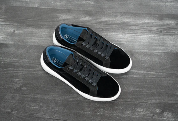 Black Velvet Sneaker