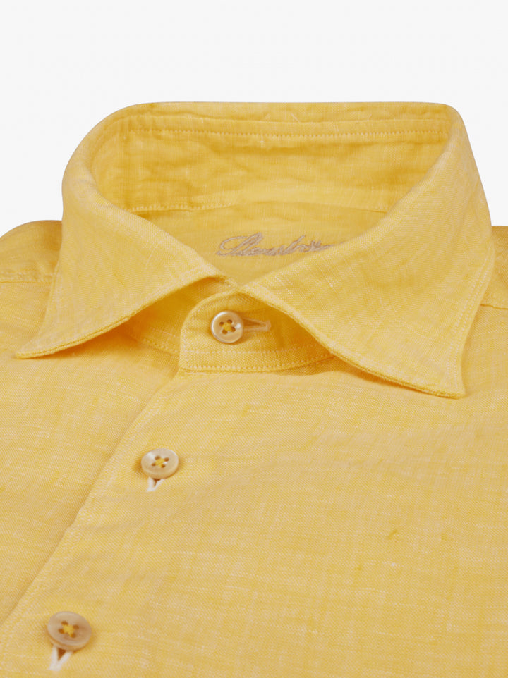 Yellow Linen Shirt