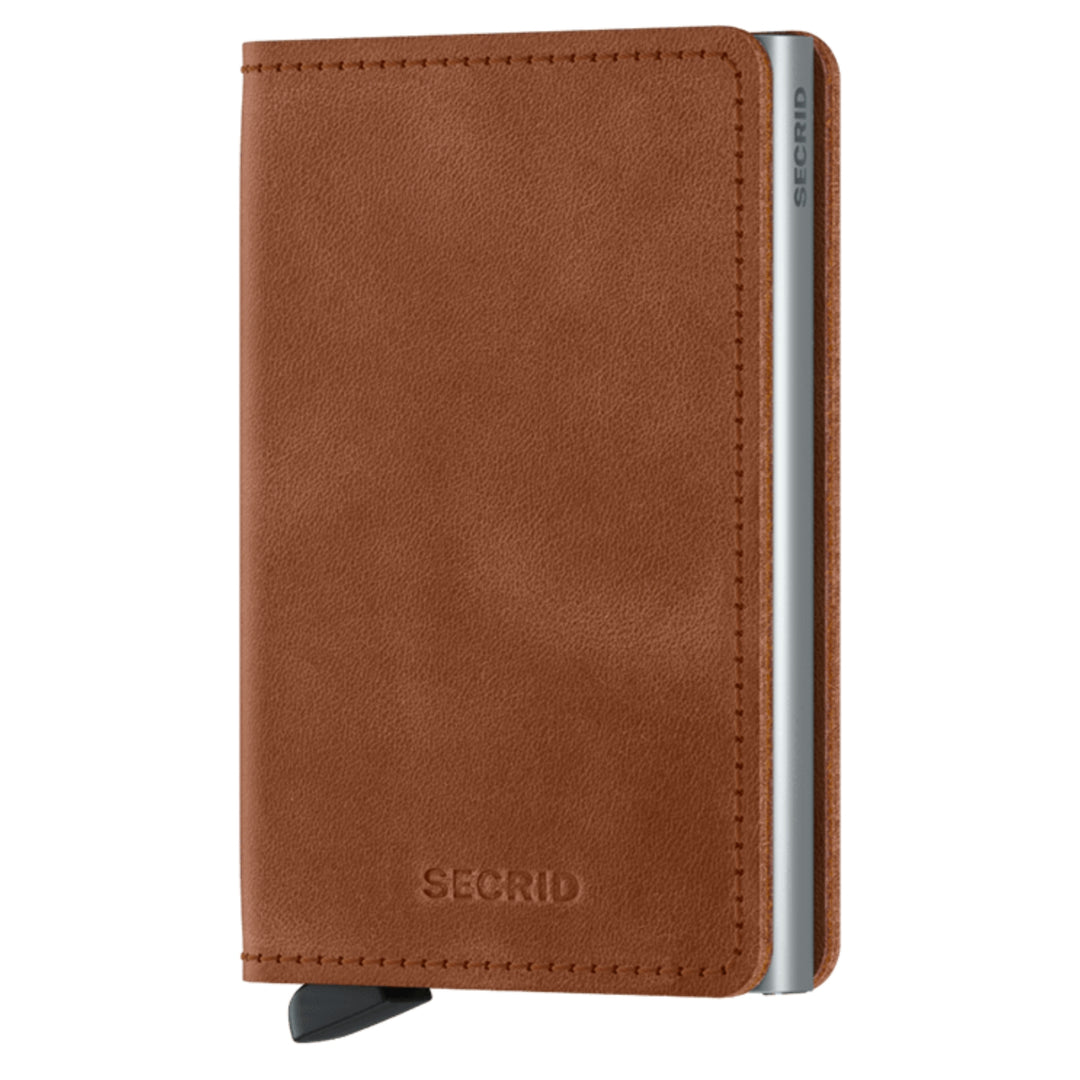 Secrid Slimwallet Vintage Cognac & Silver