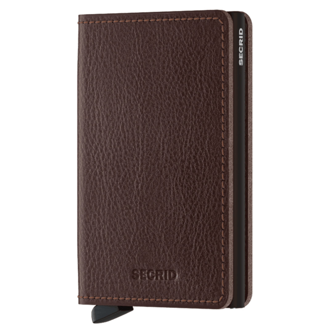 Slimwallet Veg Espresso Brown