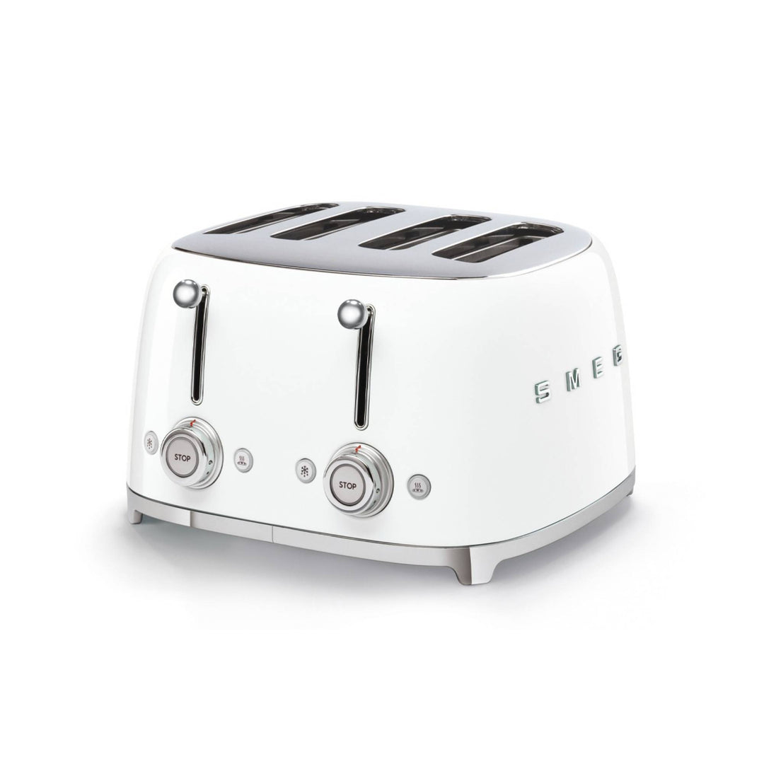 50's Retro Style 4x4 Toaster - White - NONE