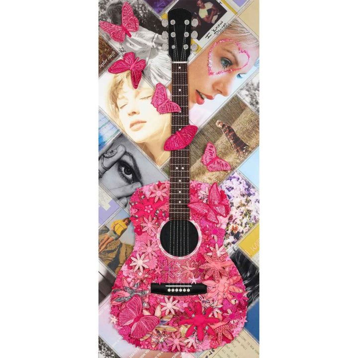 Stephen Wilson Studio Custom Taylor Swift Guitar - Album Version 12" x 26"