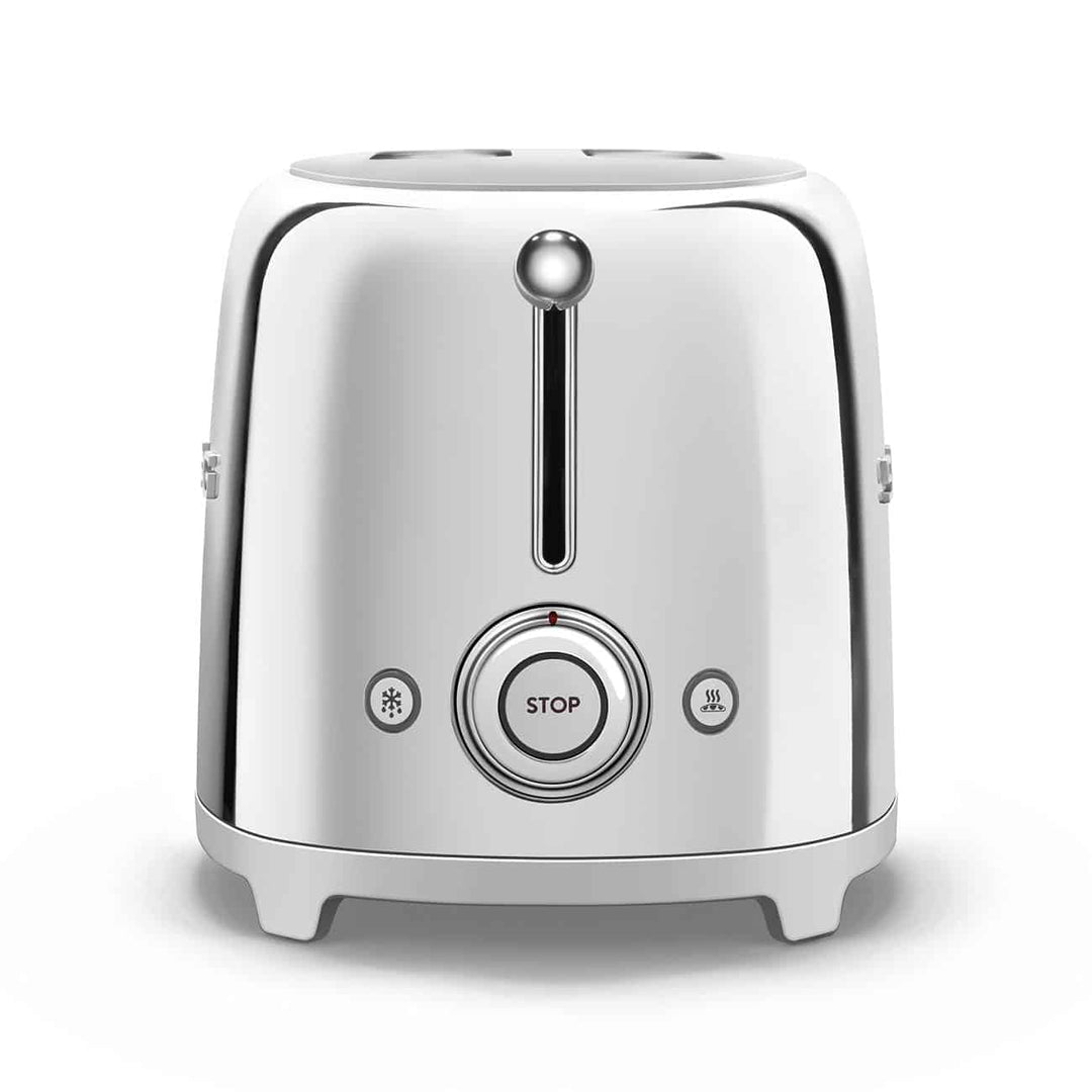 2-slice toaster chrome