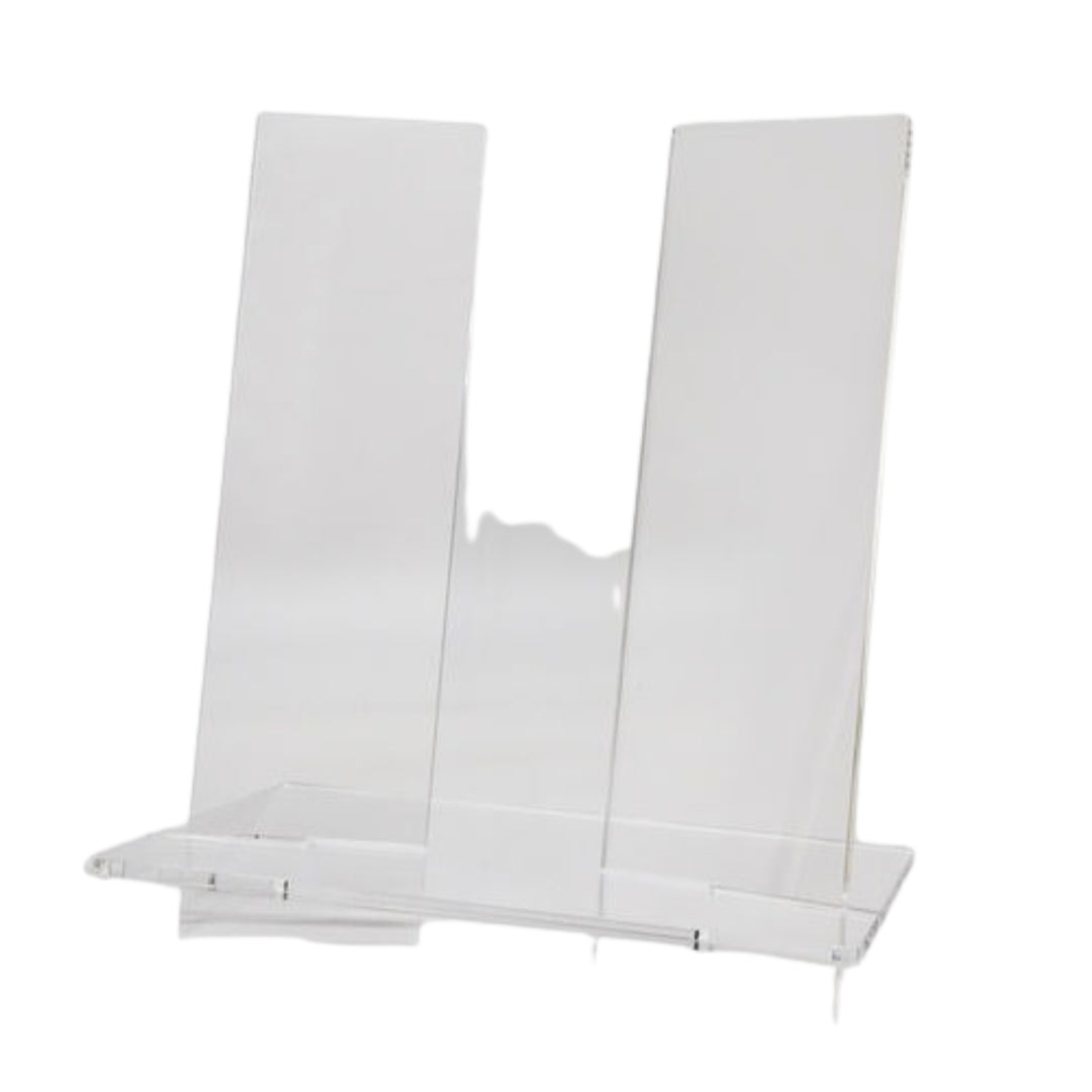 Tizo Design Lucite Vertical Clear Book Stand