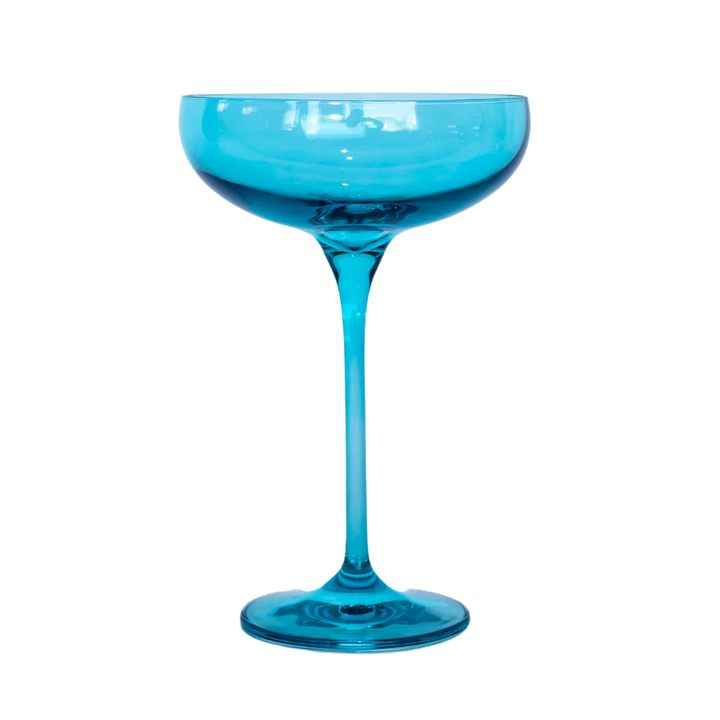 Champagne Coupe Ocean Blue