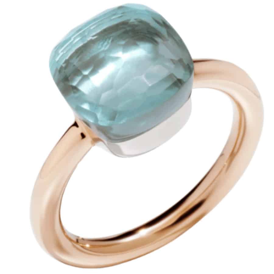 Ring Nudo Classic in Sky Blue Topaz