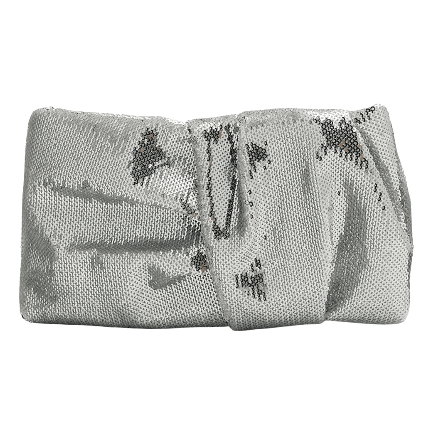 bonny clutch silver