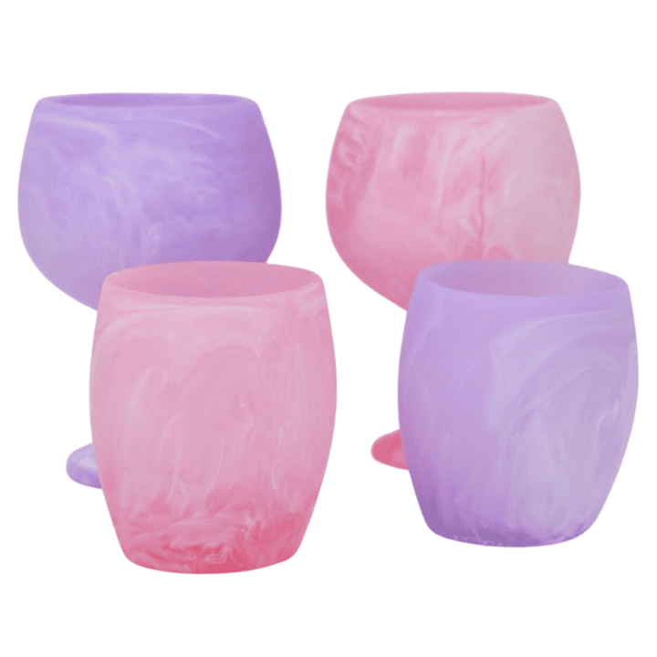 Pink Swirl Tumbler