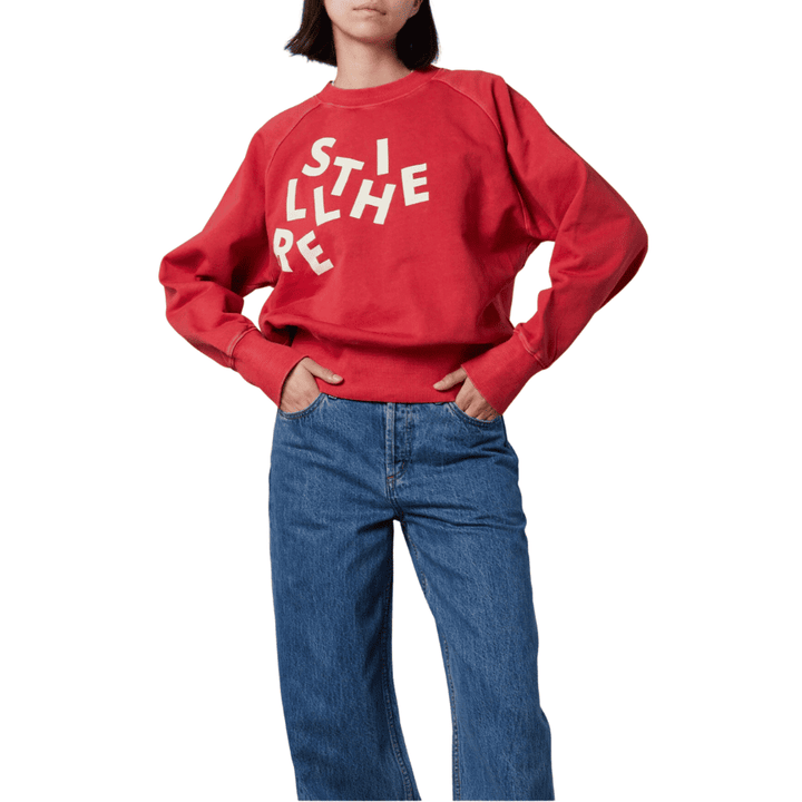 ABC Sweatshirt in Brick