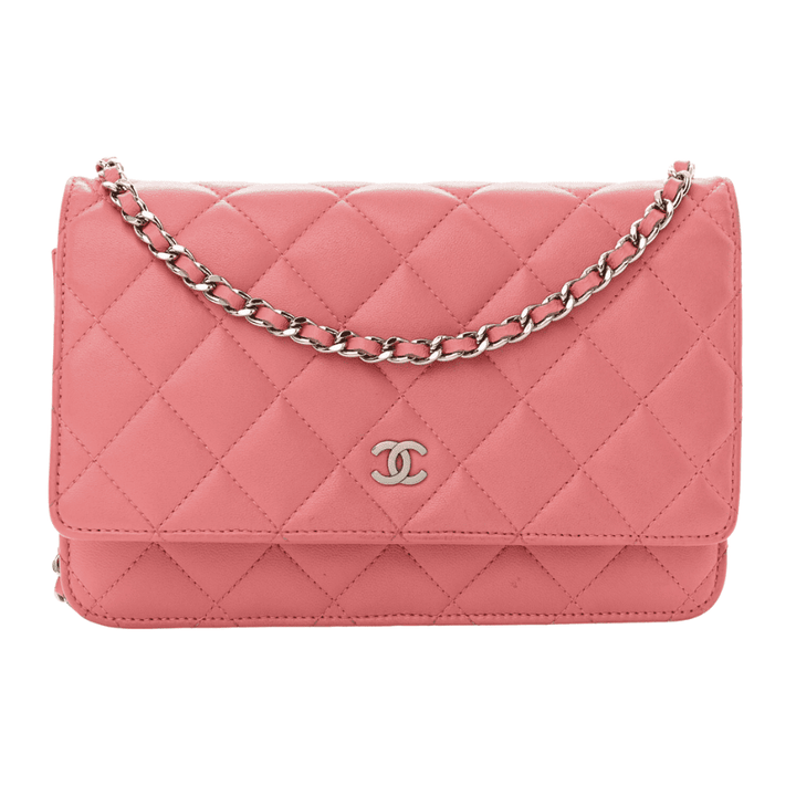 Chanel Pink Classic Quilted WOC