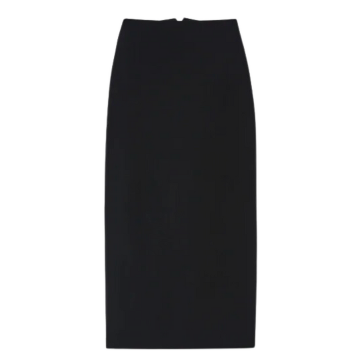 Belted Back Pencil Skirt