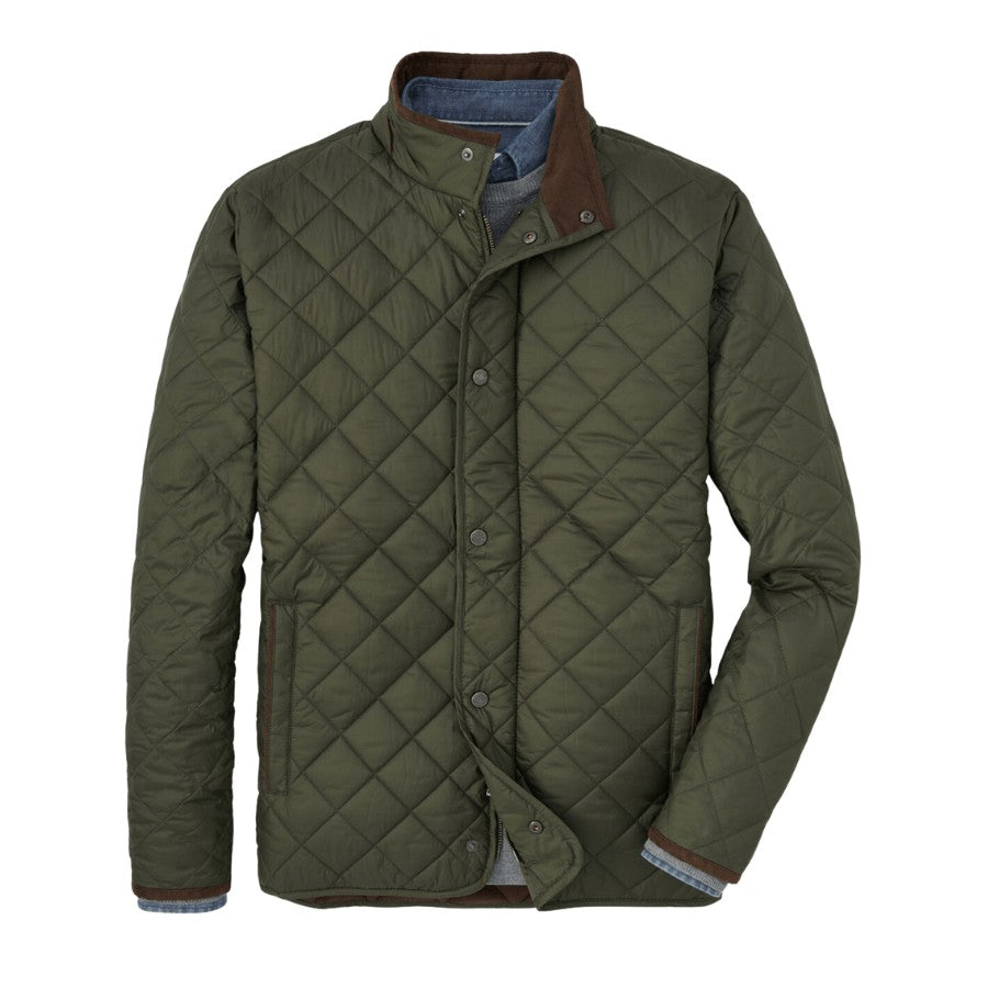 Men's 100% polyester jacket. Fleece-lined interior. Six interior pockets: two snap flap pockets, two welt pockets, a smart phone pocket and a vertical passport pocket. Machine wash cold, gentle cycle; lay flat or hang to dry. Imported.