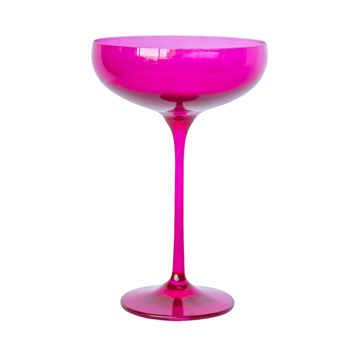 Champagne Coupe Fuchsia