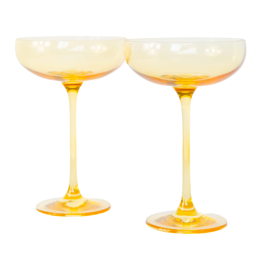 Champagne Coupe Yellow - Yellow