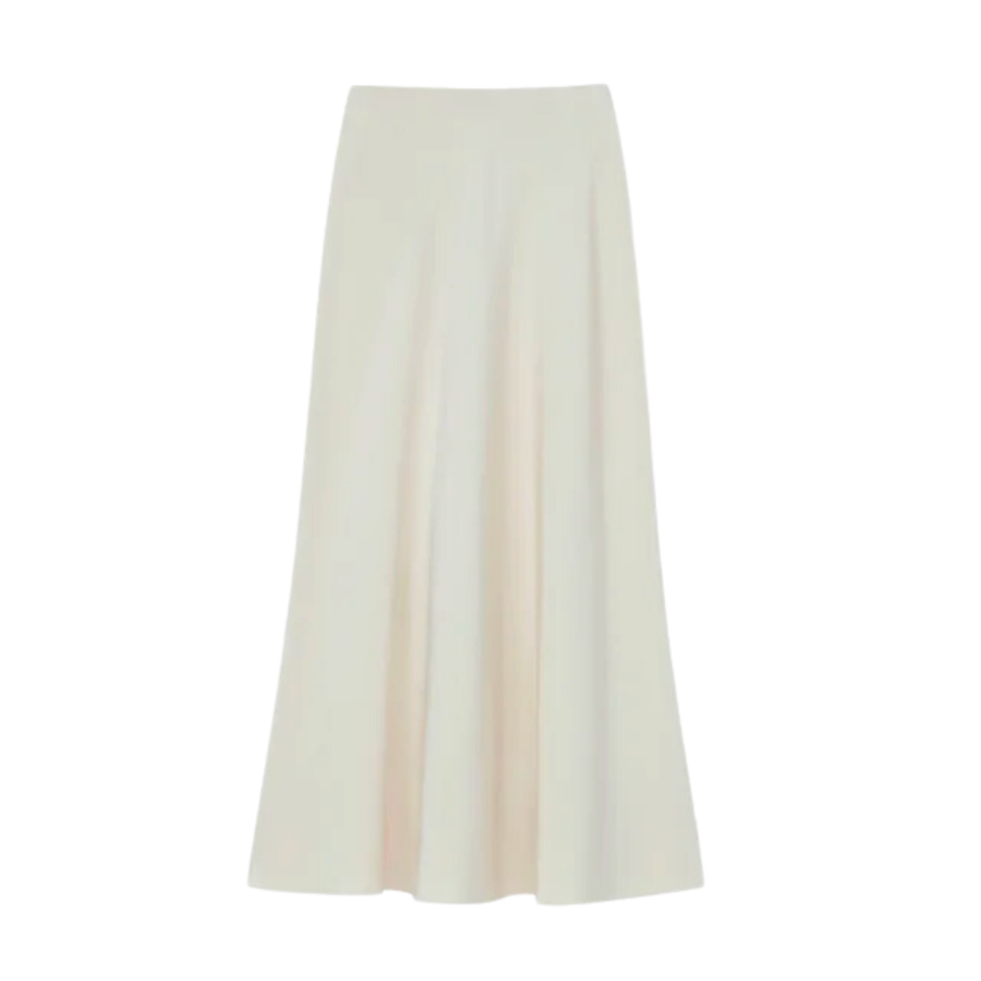 Bias Cut Maxi Skirt