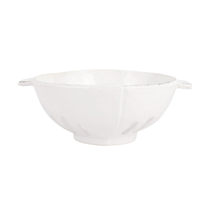 Lastra White Large Mixing Bowl