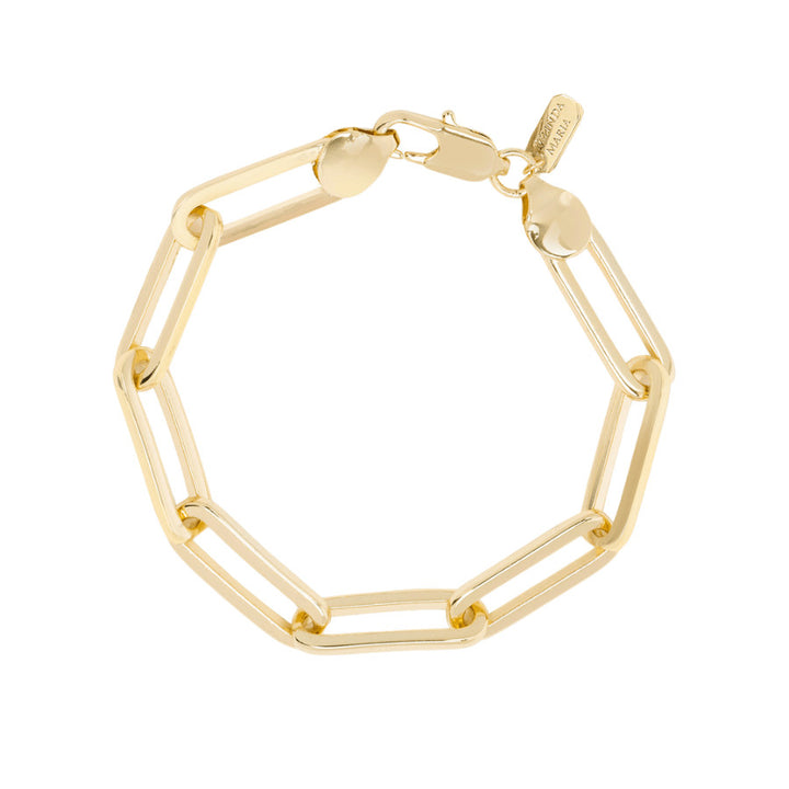 Carrie Chain Gold Bracelet