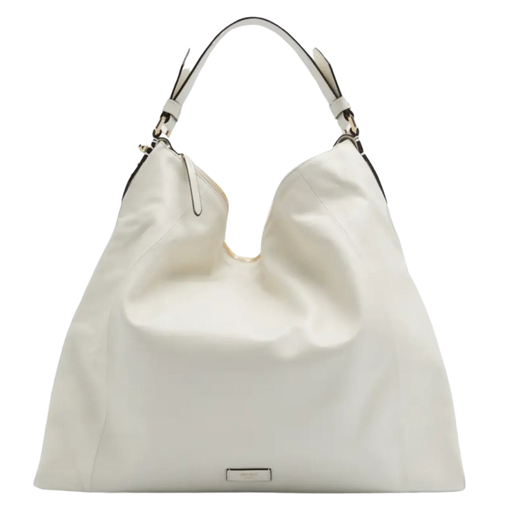 Ana Hobo Shiny Leather Bag