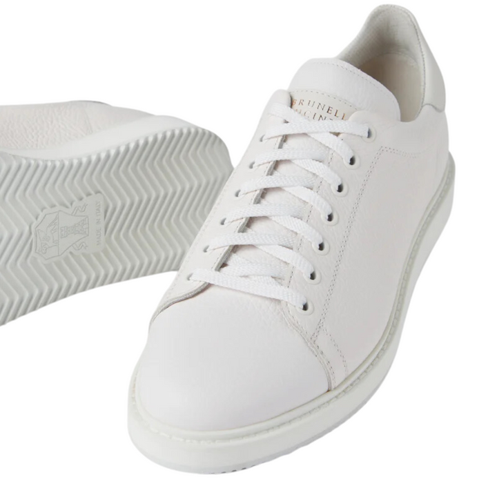 White Pebble Sneaker