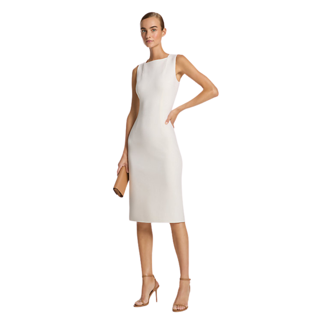 Square Neck Sheath Dress