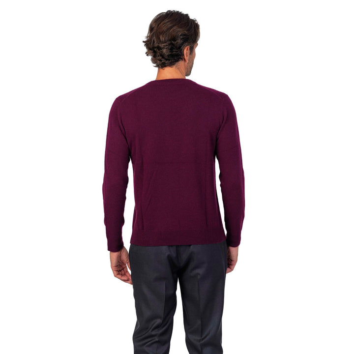 Crewneck Sweater - Shiraz Wine - M