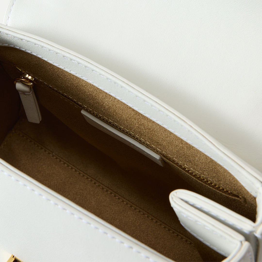 Veronica Beard BAMBOO AVENUE BAG in Off White