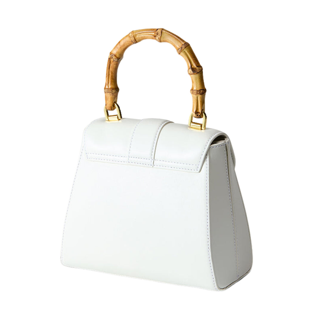 Veronica Beard BAMBOO AVENUE BAG in Off White