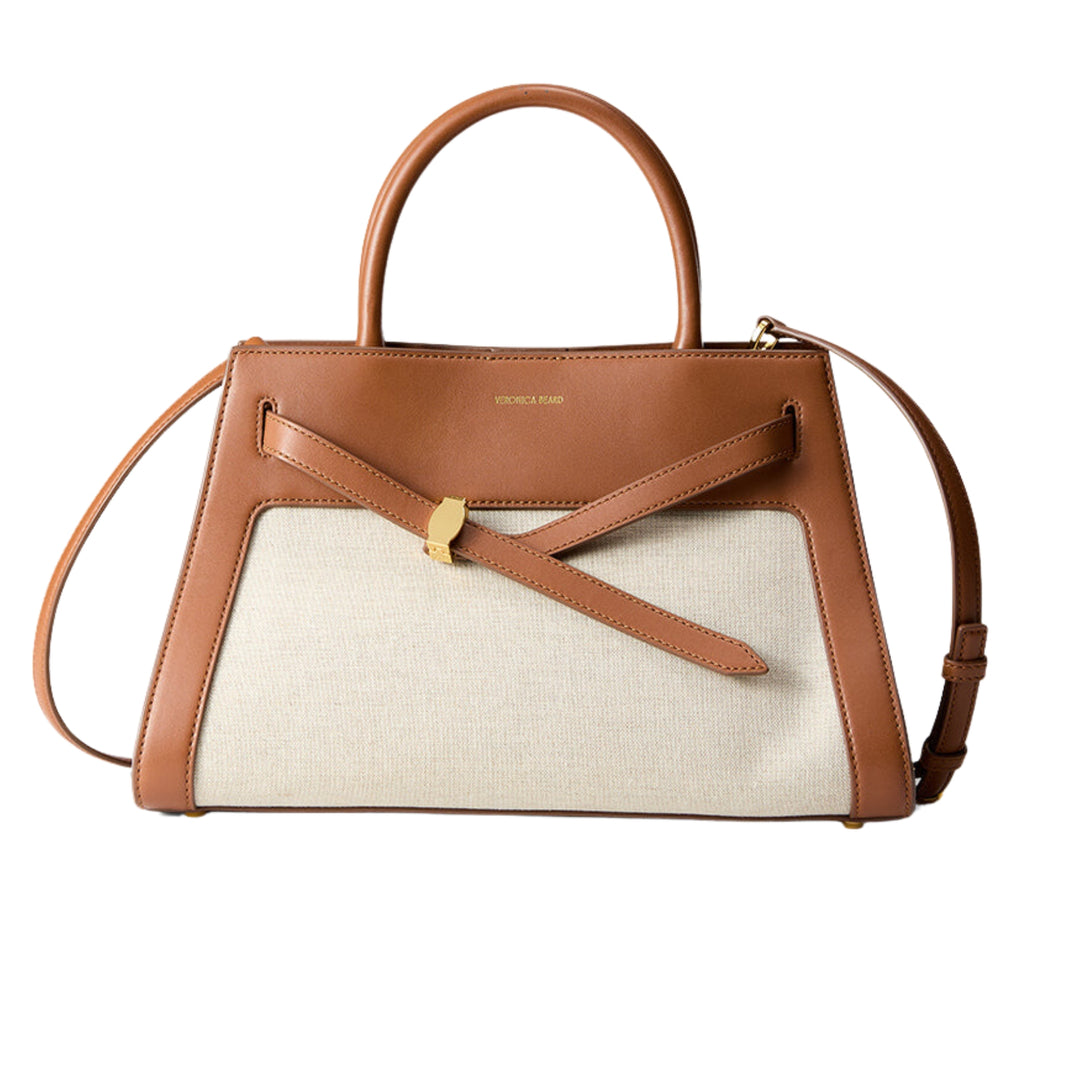 Veronica Beard DASH BAG in LINEN/HAZELWOOD