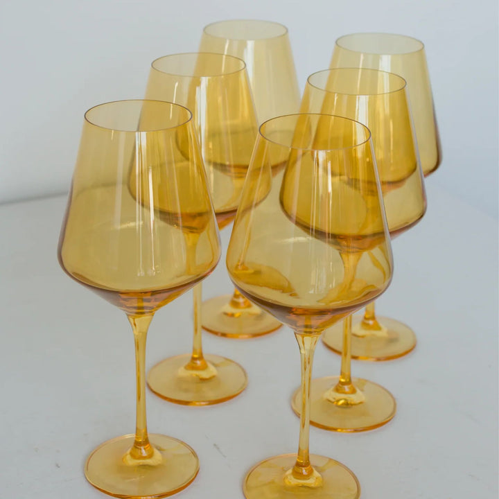 Stemware - Yellow