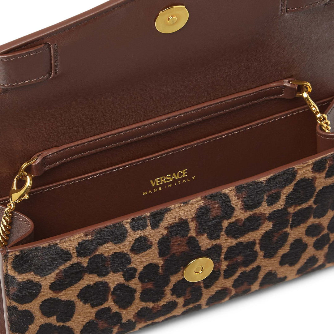 La Medusa Leopard Top Handle