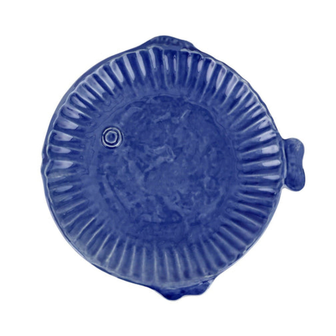 Vietri Inc. Pesce Serena Cobalt Salad Plate