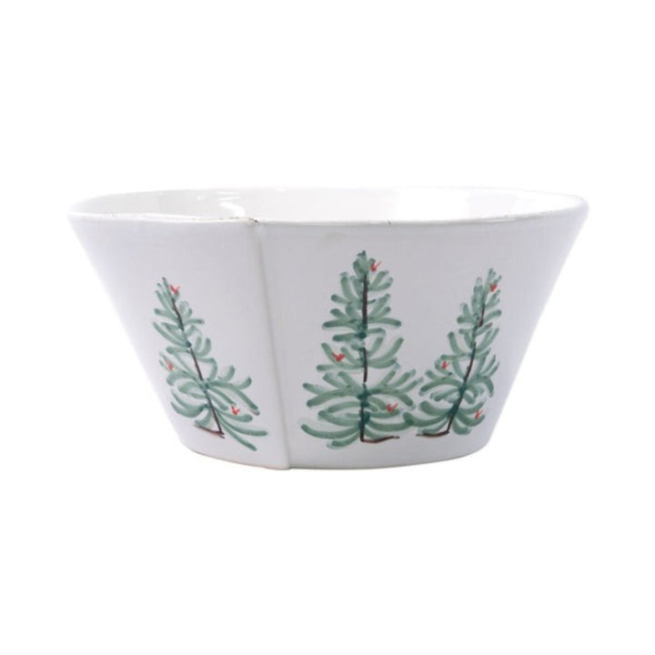 Vietri Lastra Holiday Stacking Serving Bowl